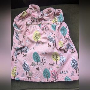 Baby Boden Corduroy Pink Dress 6-12 Months